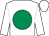 White, emerald green disc (Peter And Liz Jones)