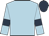 Light blue, dark blue armlets, dark blue cap (Highclere Thoroughbred Racing - Fir)