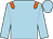 Light blue, orange epaulets (Middleham Park Racing Cxv & C Barclay)