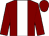 Maroon, white stripe (Horsemen of the apocalypse)