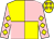 Yellow and pink (quartered), pink sleeves, yellow diamonds, yellow cap, pink stars (Ursa Major Racing & Beswick Bloodstock)